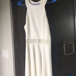 Alya Medium cut out white sundress